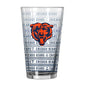 Chicago Bears 16oz Chant Fade Pint Glass