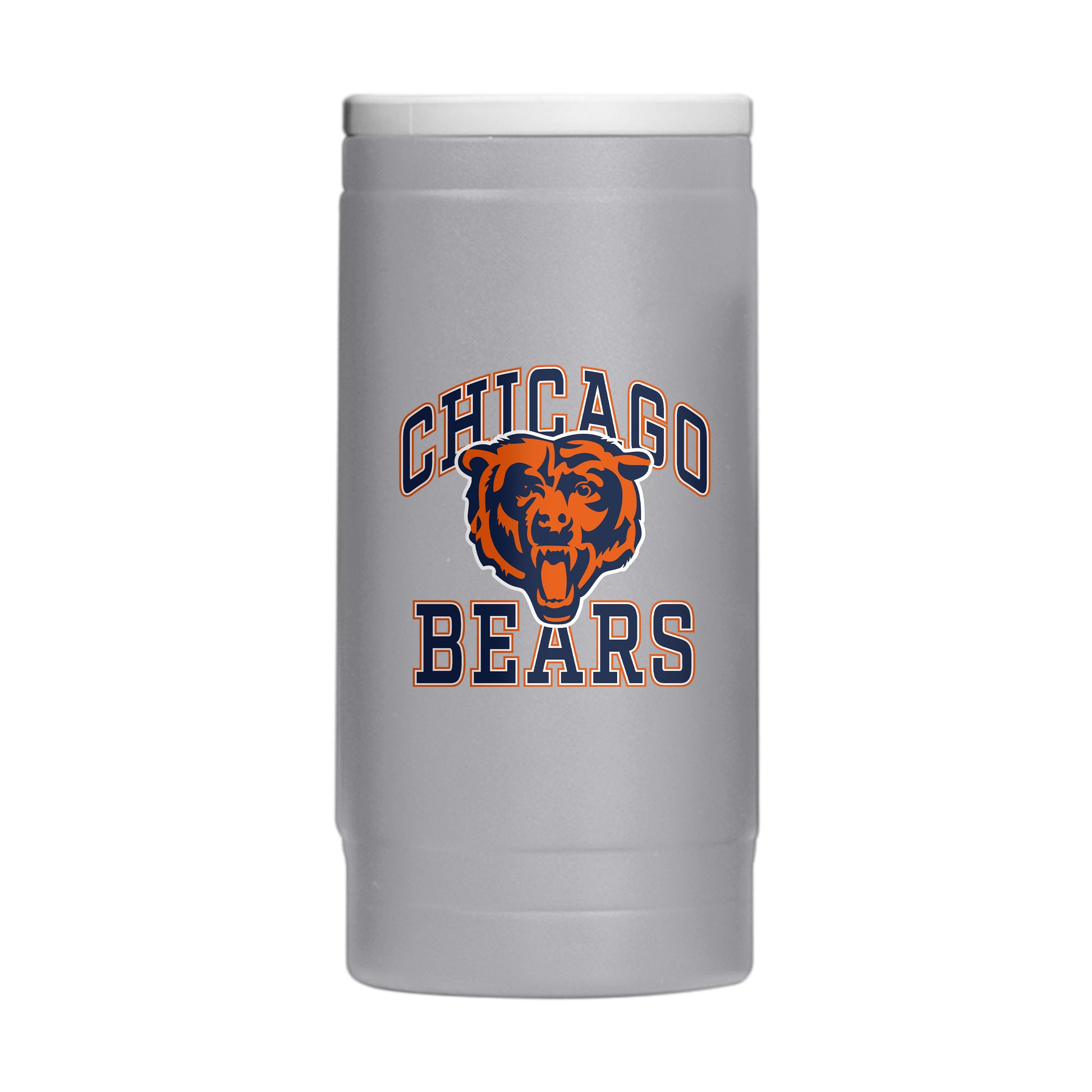 Chicago Bears 12oz Athletic Powdercoat SlimCan Coolie