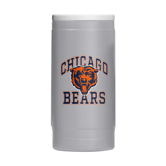 Chicago Bears 12oz Athletic Powdercoat SlimCan Coolie