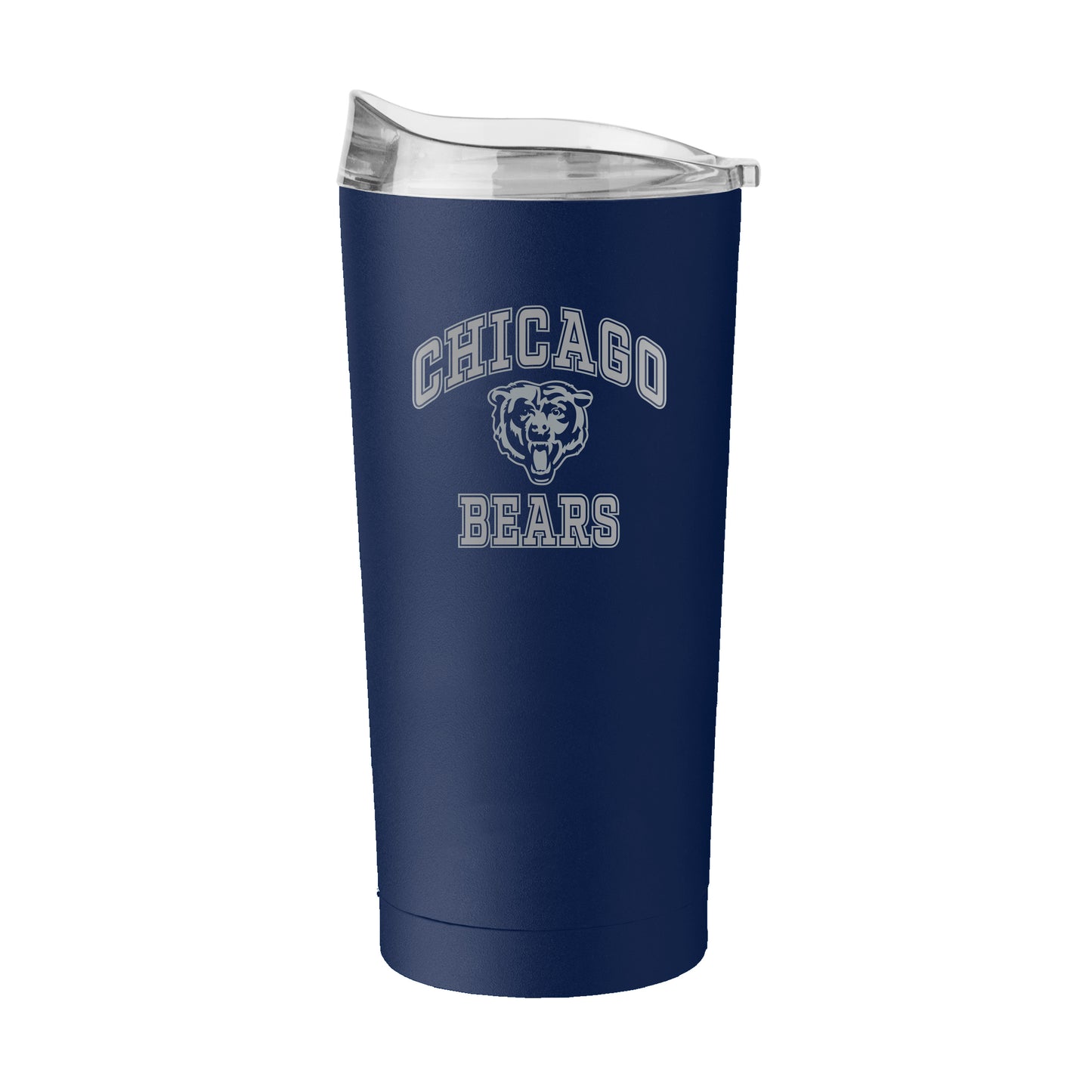 Chicago Bears 20oz Athletic Etch Powder Coat Tumbler