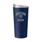 Chicago Bears 20oz Athletic Etch Powder Coat Tumbler