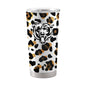 Chicago Bears 20oz Neutral Leopard Stainless Steel Tumbler