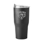 Chicago Bears 30oz Etch Powdercoat Tumbler