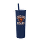 Chicago Bears 30oz Athletic SS Straw Tumbler