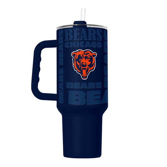 Chicago Bears 40oz Replay Powder Coat Tumbler