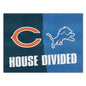 NFL House Divided Mat - Bears / Lions