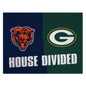 NFL House Divided Mat - Bears / Packers