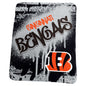 Cincinnati Bengals Classic Graffiti Fleece Throw