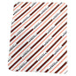 Cincinnati Bengals Classic Vertical Stripe Fleece Throw