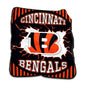 Cincinnati Bengals Lightning Raschel Throw