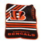 Cincinnati Bengals 60x80 Raschel Blanket