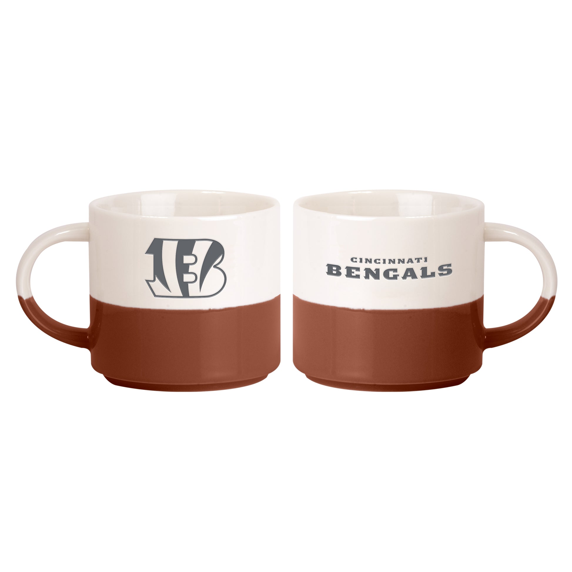 Cincinnati Bengals 15oz Walmart Holiday Stackable Mug Set
