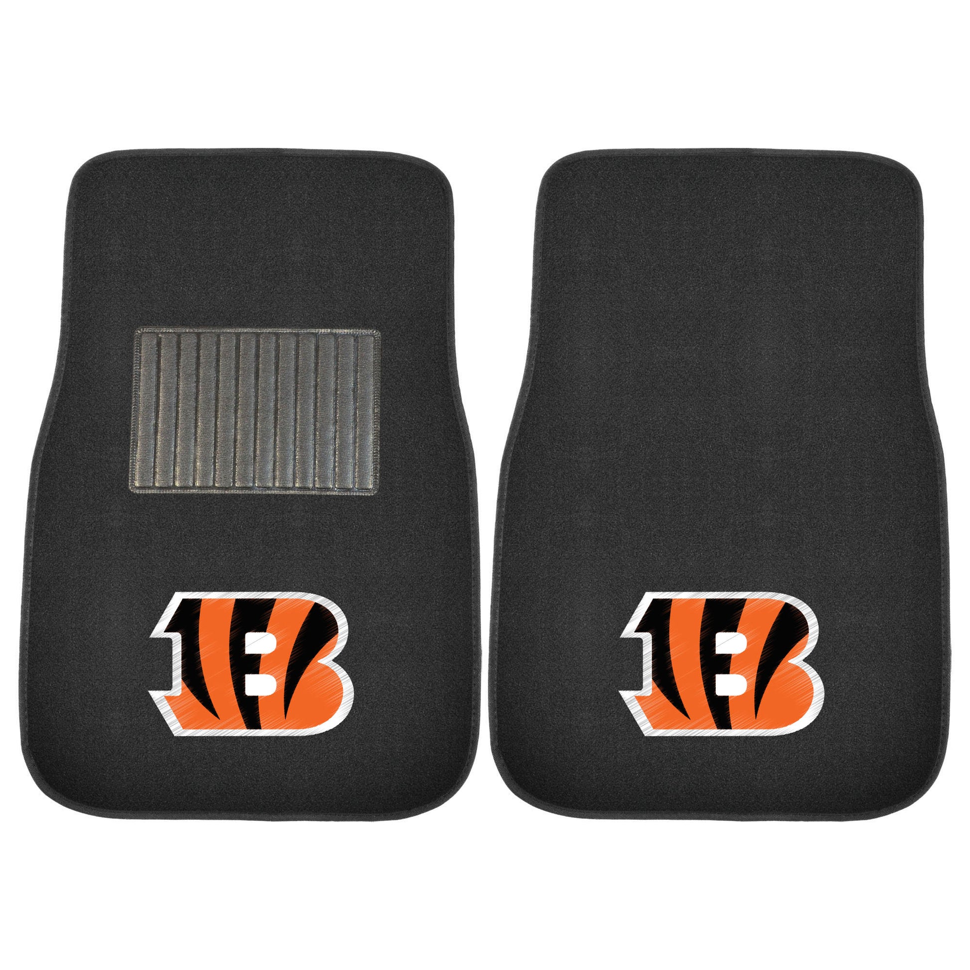 NFL - Cincinnati Bengals 2-pc Embroidered Car Mat Set