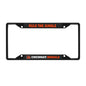Cincinnati Bengals License Black Trinity Plate Frame