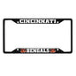 NFL - Cincinnati Bengals Black License Plate Frame