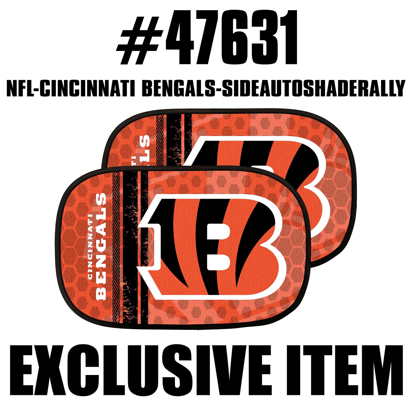 NFL - Cincinnati Bengals Side Auto Shade Rally