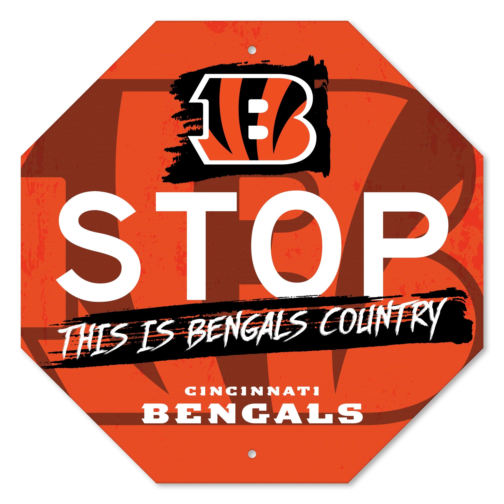 NFL - Cincinnati Bengals Sign Stop Flat