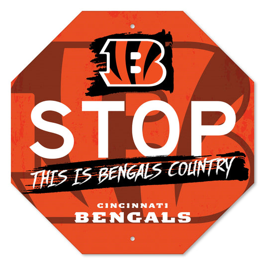 NFL - Cincinnati Bengals Sign Stop Flat