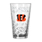 Cincinnati Bengals 16oz Ombre Playmaker Pint Glass