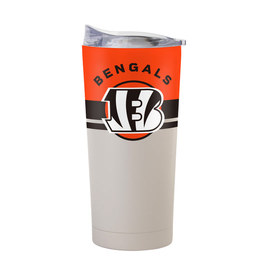 Cincinnati Bengals 20oz Horizon Powder Coat Tumbler