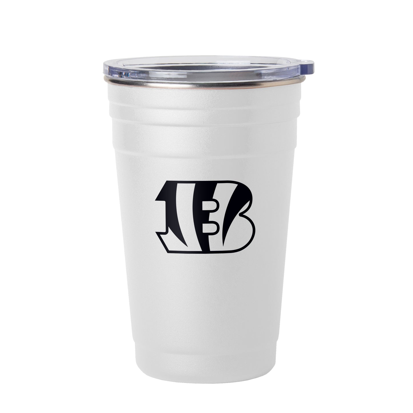 Cincinnati Bengals 22oz White Stainless Cup