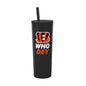 Cincinnati Bengals 30oz Slogan SS Straw Tumbler