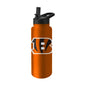 Cincinnati Bengals Quencher Logo Flip Top Water Bottle