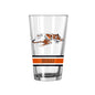 Cincinnati Bengals Vintage 16oz Gameday Stripe Pint Glass