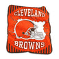 Cleveland Browns Lightning Raschel Throw