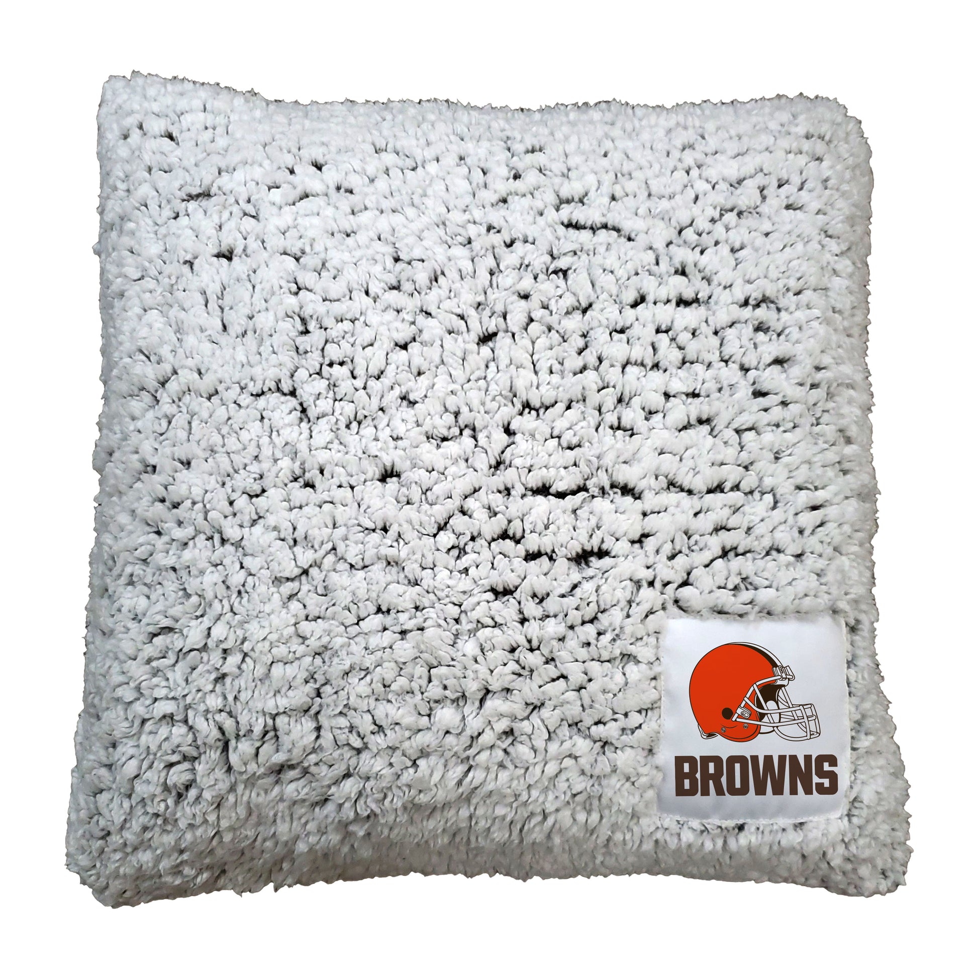 Cleveland Browns Frosty Throw Pillow