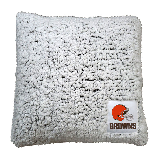 Cleveland Browns Frosty Throw Pillow