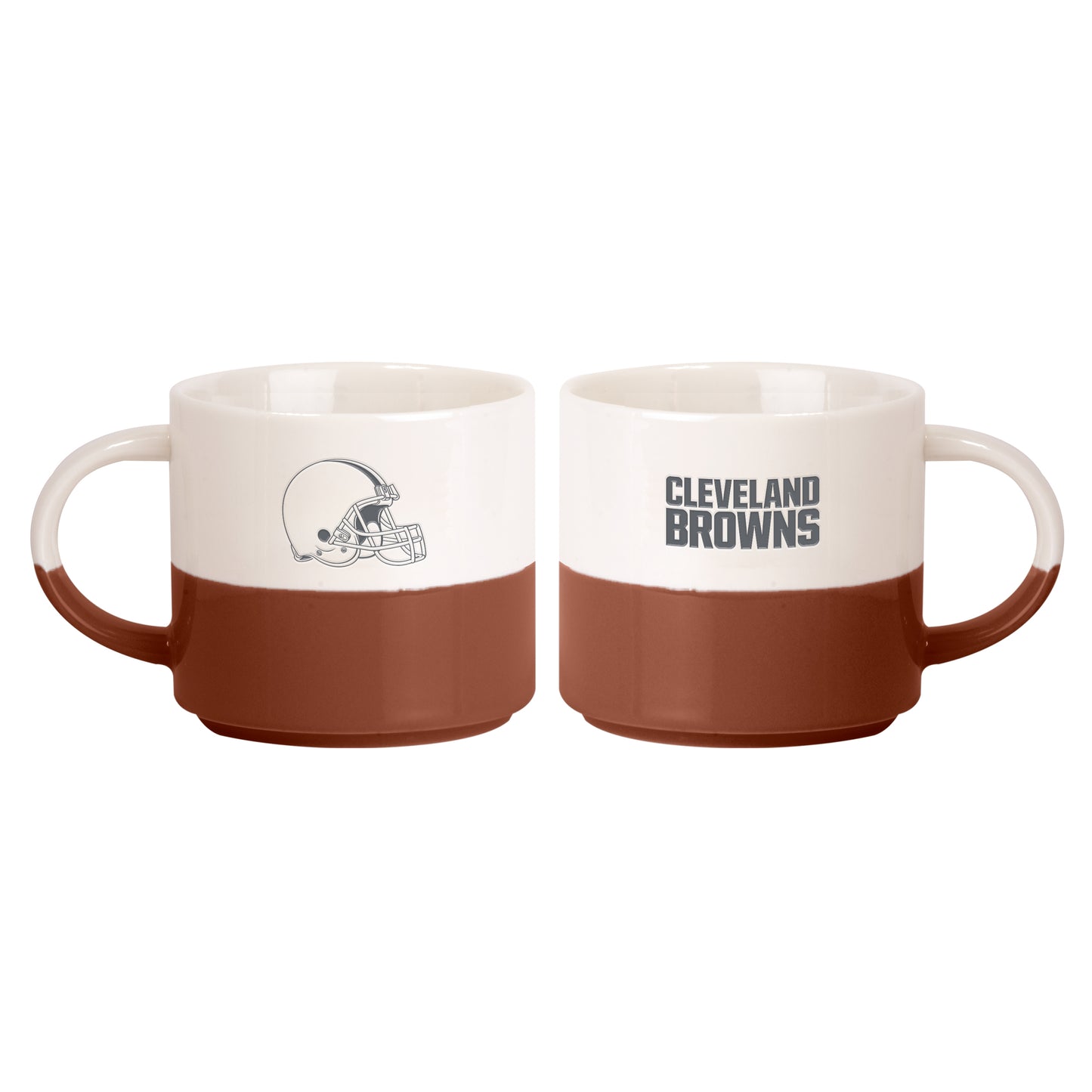 Cleveland Browns 15oz Walmart Holiday Stackable Mug Set