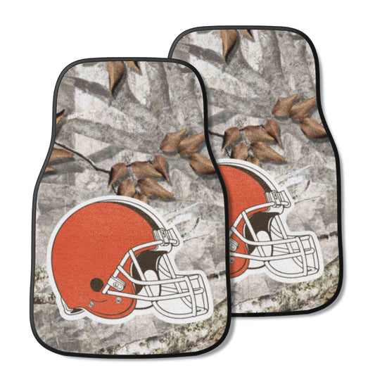 NFL - Cleveland Browns 2-pc Carpet Car Mat Set