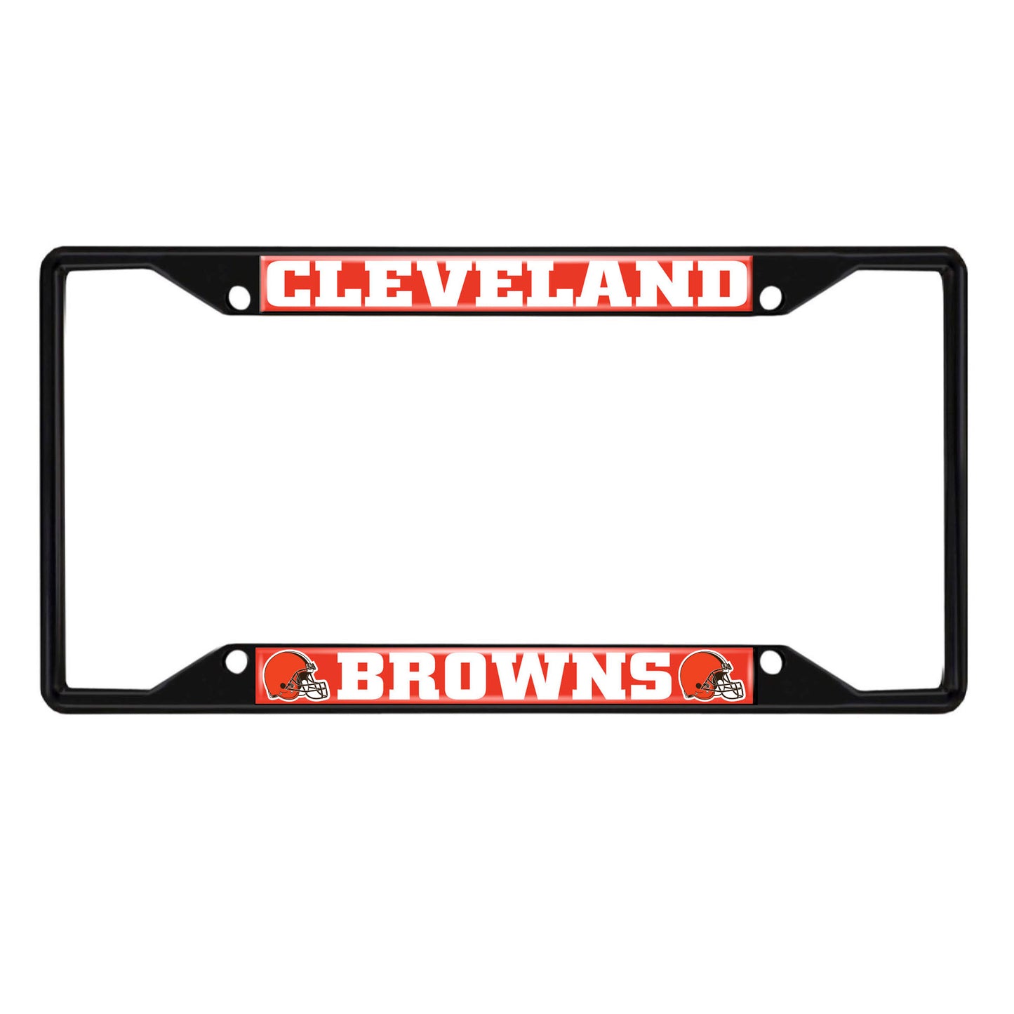 NFL - Cleveland Browns Black License Plate Frame