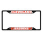 NFL - Cleveland Browns Black License Plate Frame