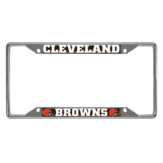 NFL - Cleveland Browns Chrome License Plate Frame