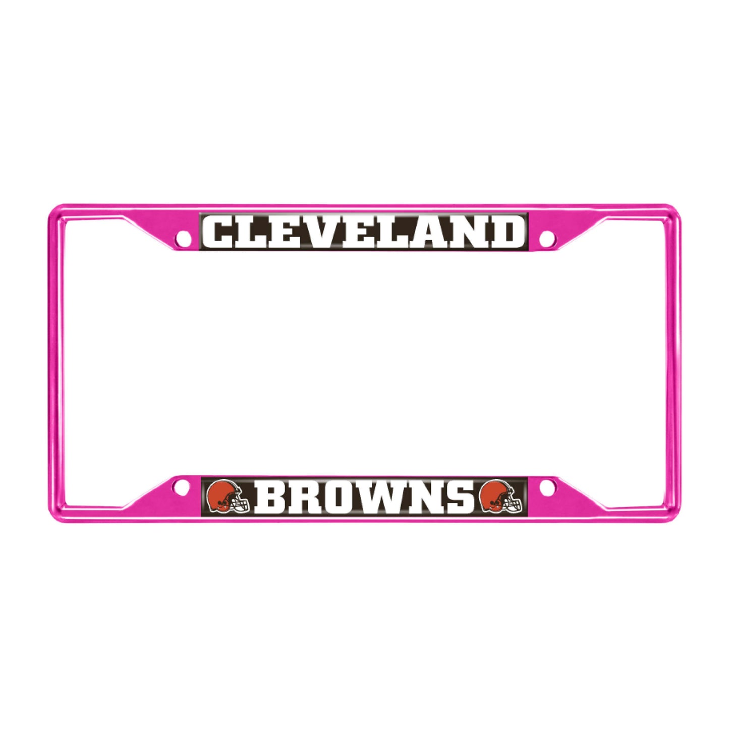 NFL - Cleveland Browns-Pink License Plate Frame