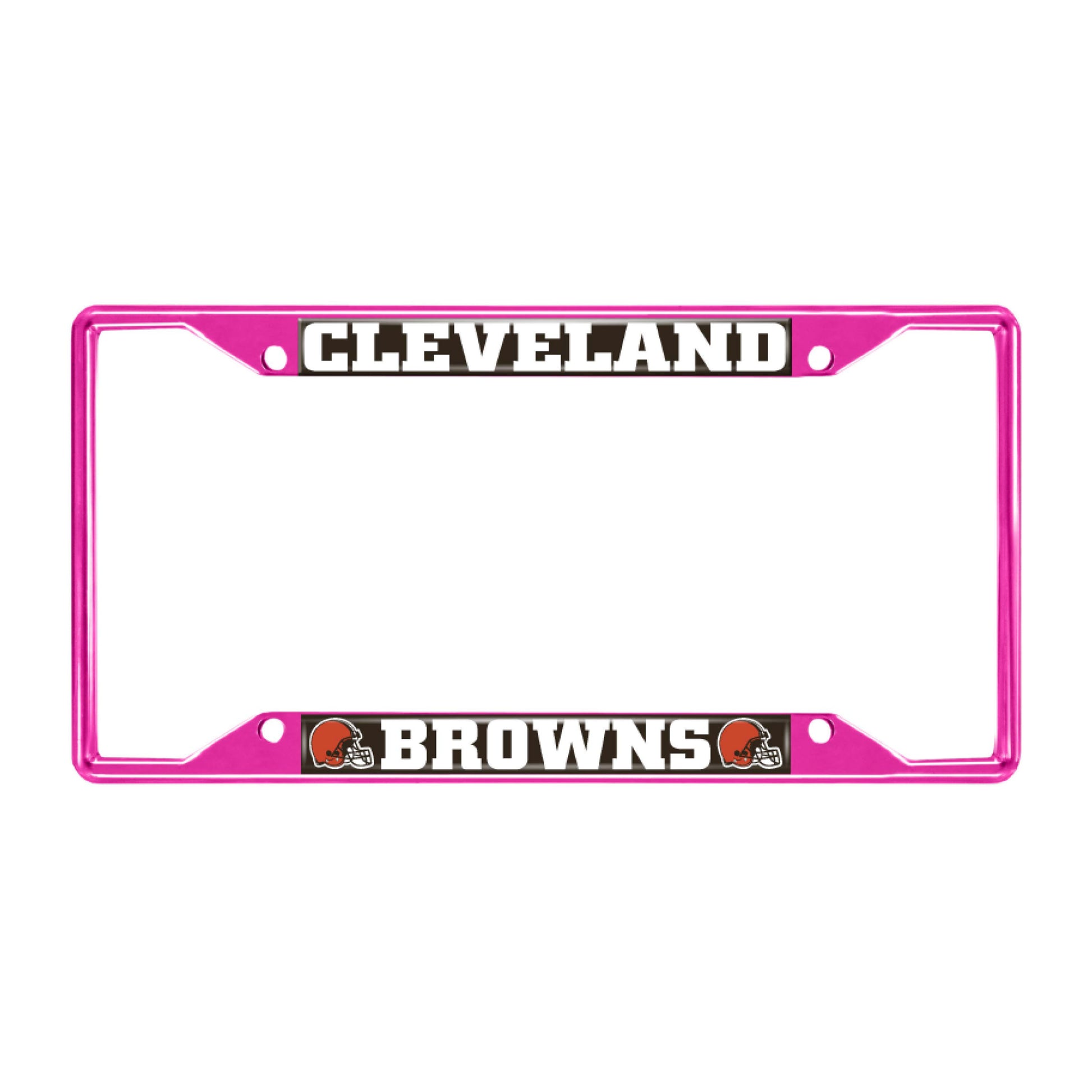 NFL - Cleveland Browns-Pink License Plate Frame