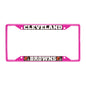 NFL - Cleveland Browns-Pink License Plate Frame