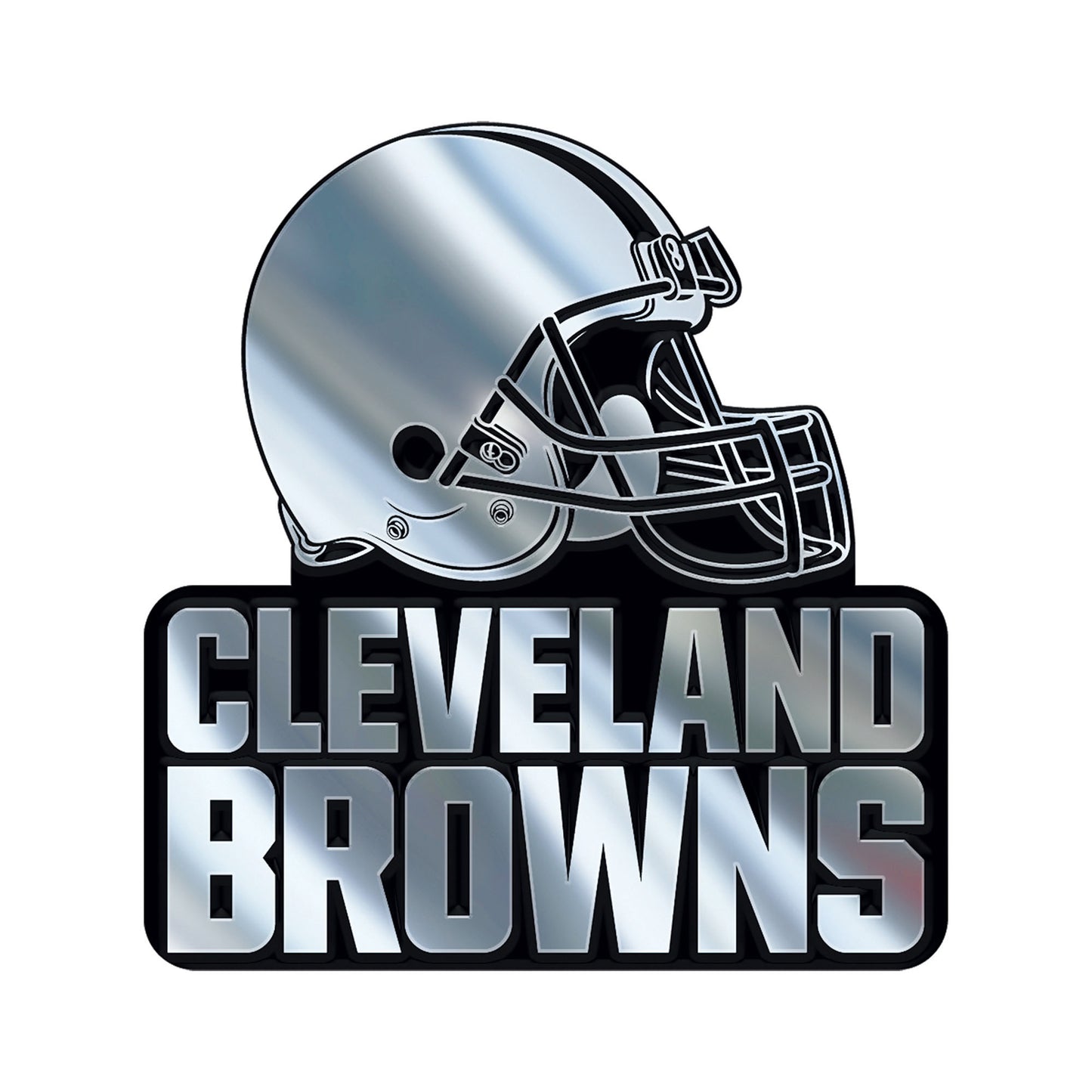 NFL - Cleveland Browns Plastic Chrome Emblem
