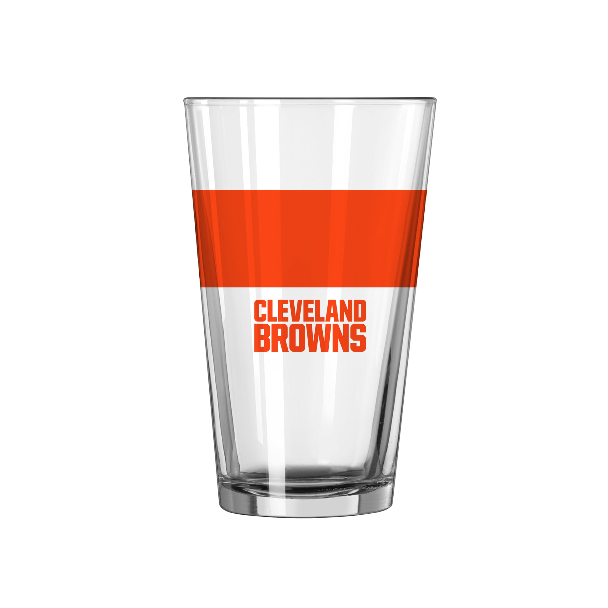 Cleveland Browns 16oz Colorblock Pint Glass