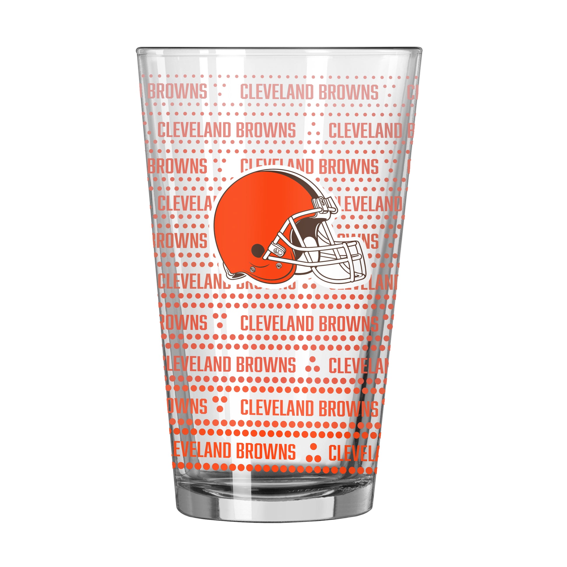 Cleveland Browns 16oz Chant Fade Pint Glass