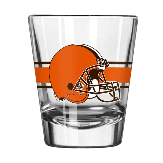 Cleveland Browns 2oz Stripe Shot Glass