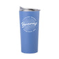 Cleveland Browns 20oz Retro Script Arctic Powder Coat Tumbler