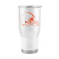 Cleveland Browns White 30oz Gameday Stainless Steel Tumbler