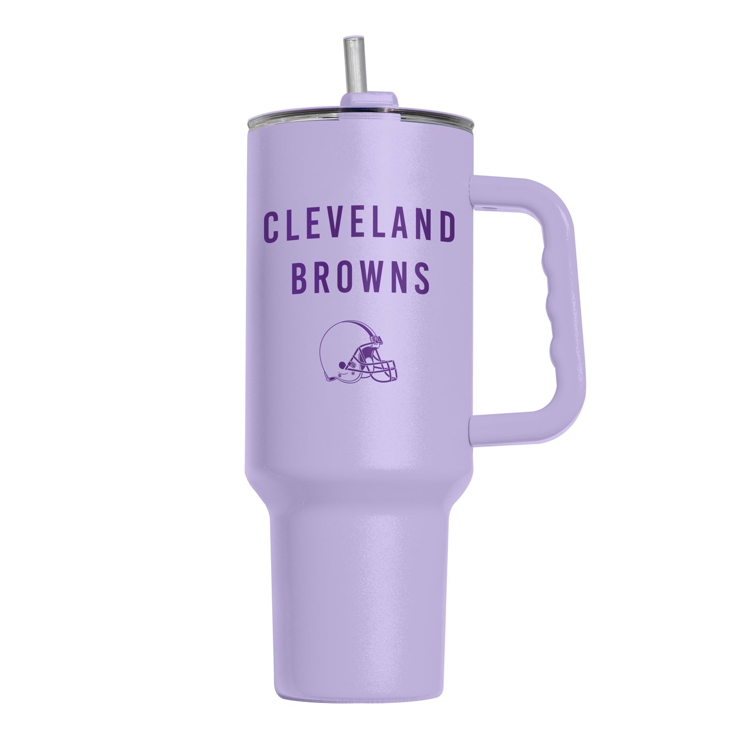 Cleveland Browns 40oz Tonal Lavender Powder Coat Tumbler