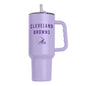 Cleveland Browns 40oz Tonal Lavender Powder Coat Tumbler