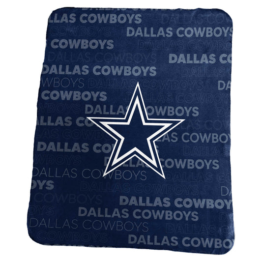 Dallas Cowboys Classic Fleece Throw