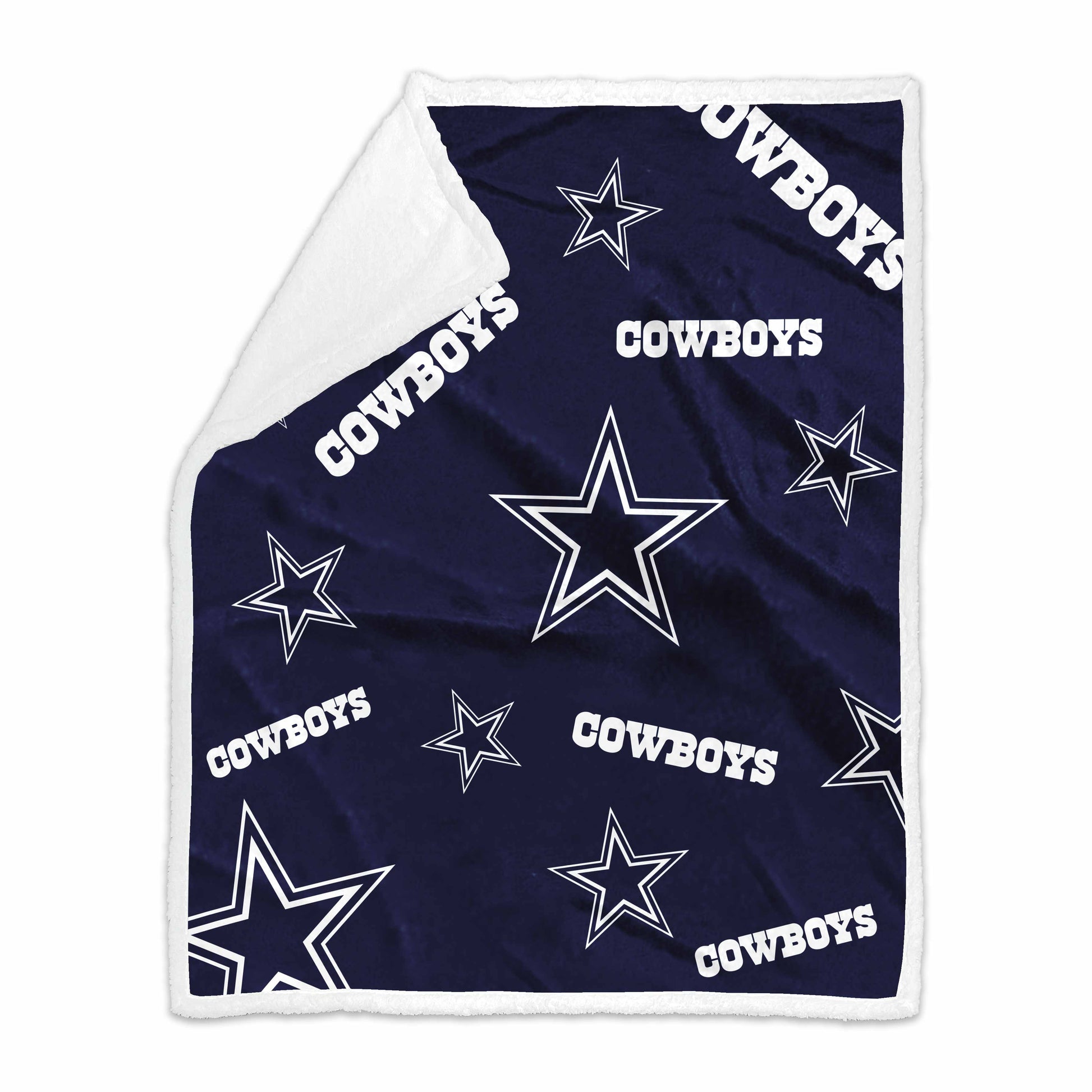 Dallas Cowboys 50x60 Plush Sherpa Throw
