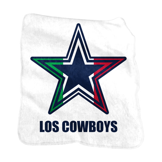 Dallas Cowboys Mexico Raschel Native Throw